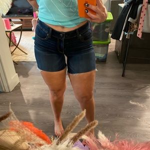 American eagle jean shorts